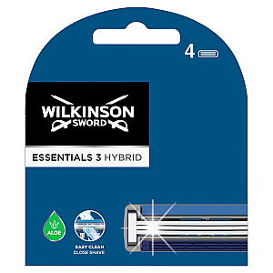 WILKINSON Essentials 3 Hybrid 4 skutimosi kasetės 4 vnt.