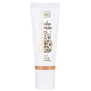 WIBO Boho Woman 2in1 Cream&Foundation крем-основа № 3 25г