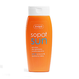 ZIAJA Sopot Sun vandeniui atspari apsaugos nuo saulės emulsija SPF6 150ml