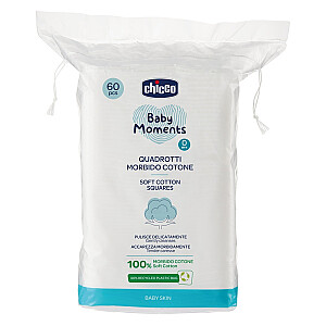 CHICCO Vatos pagalvėlės 0m+ 60 vnt.