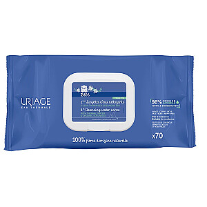 URIAGE Baby 1st Cleansing Water Wipes chusteczki nawilżające dla dzieci 70szt