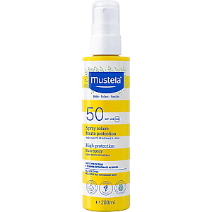 MUSTELA Sun Spray spray przeciwsłoneczny SPF50+ 200ml