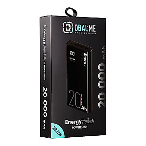 OBAL:ME EnergyPulse Powerbank 20000mAh 22.5W Black