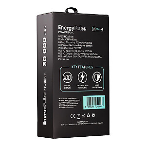 OBAL:ME EnergyPulse Powerbank 30000mAh 22.5W Black