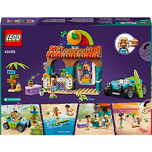 Lego Friends Konstruktors Pludmales kokteiļu kiosks 213 gb. 6+ 42625