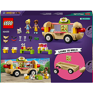 Lego Friends конструктор Грузовик с едой для хот-догов 100 шт. 4+ 42633