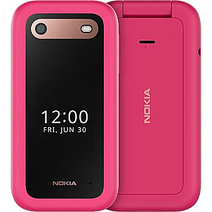 Nokia | 2660 DS | Pop Pink | 2.8 " | TFT LCD | 48 MB | 128 MB | Dual SIM | Nano-SIM | 3G | Bluetooth | 4.2 | USB version microUSB 2.0 | Built-in camera | Main camera resolution 0.3 MP | 1450 mAh