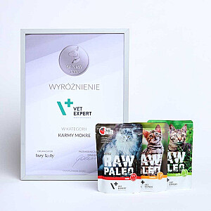 RAW PALEO Adult Cat Sterilised Game - wet cat food - 100 g