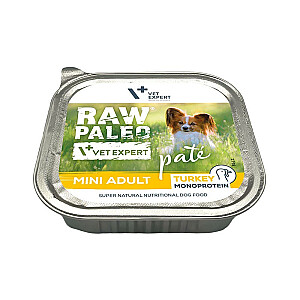 RAW PALEO Pate Mini Adult Beef - wet dog food - 150 g