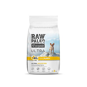 RAW PALEO Ultra Mini Puppy Turkey - dry food for puppies - 2 kg