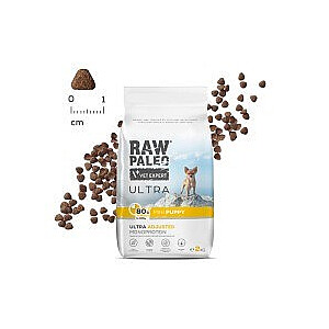 RAW PALEO Ultra Mini Puppy Turkey - dry food for puppies - 8 kg