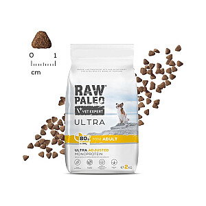 RAW PALEO Ultra Mini Adult Turkey - dry dog ​​food - 750 g