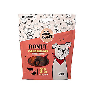 MR. BANDIT DONUT with Beef - dog treat - 500 g