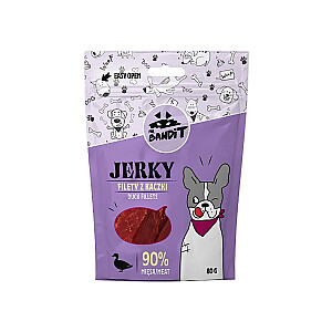 MR. BANDIT JERKY Duck Fillets - dog treat - 80 g