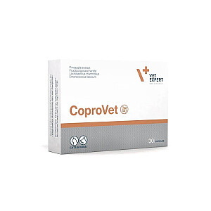 VET EXPERT CoproVet - preparation against the ingestion of feces for dogs and cats - 30 caps.