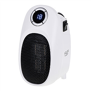 Adler AD 7749 Thermofan Easy Heater, White Adler