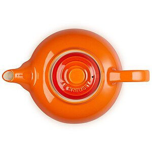 Le Creuset Tējkanna akmens masas 1,3L oranža