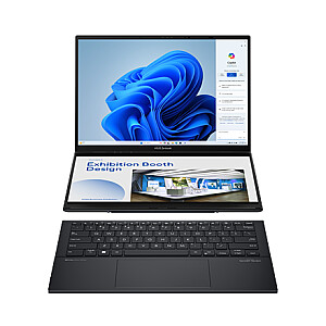 Asus | Zenbook UX8406MA-PZ103W | Inkwell Gray | 14 " | OLED | Touchscreen | 2880 x 1800 pixels | Intel Core Ultra 9 | 32 GB | LPDDR5X | Solid-state drive capacity 1000 GB | Intel Arc Graphics | Windows 11 Home | 802.11ax | Bluetooth version 5.3 | Wa