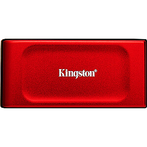 Kingston XS1000 2TB SSD raudonas