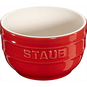 Staub Mini Ramekin Round, 2 vnt. - 200 ml, raudona