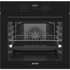 MPM-63-BO-25 встраиваемая электрическая духовка черного цвета
