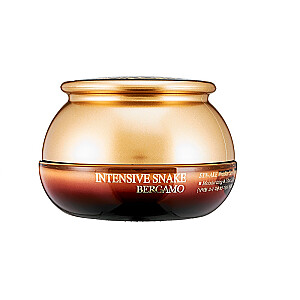 BERGAMO Intensive Snake SYN-AKE Wrinkle Care Cream veido kremas nuo raukšlių su gyvatės nuodų ekstraktu 50ml