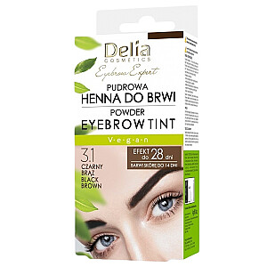 DELIA pudruota antakių chna 3.1 Black Brown 4g