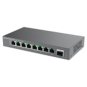 Grandstream Networks GWN7700M tinklo jungiklis Nevaldomas 2.5G Ethernet (100/1000/2500) Juodas