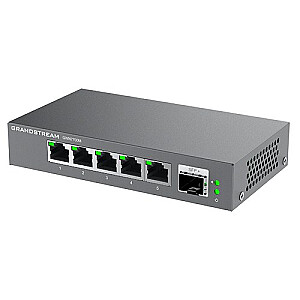 Grandstream Networks GWN7700M tinklo jungiklis Nevaldomas 2.5G Ethernet (100/1000/2500) Juodas