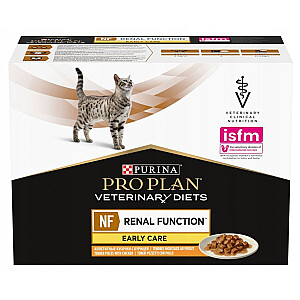 PURINA Feline Veterinary Diets NF Renal Function Chicken — влажный корм для кошек — 10x85 г