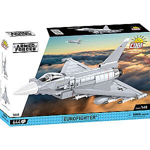 COBI 5848 ginkluotųjų pajėgų daugiafunkcis naikintuvas EUROFIGHTER 644 trinkelės