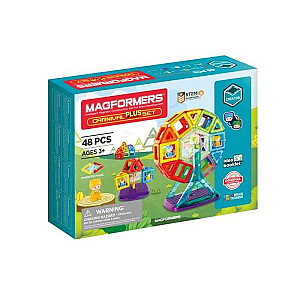 MAGFORMERS Carnival Plus rinkinys iš 48 dalių 703016