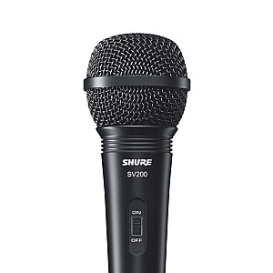 Shure SV200 mikrofonas Juodas Karaoke mikrofonas