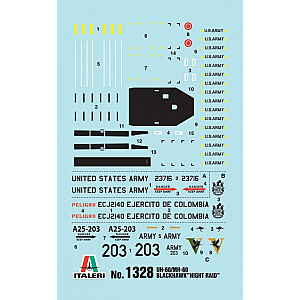 Пластиковая модель UH-60/MH60 Black Hawk Night Raid