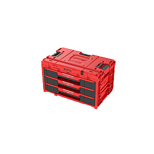 QBRICK SYSTEM ONE DRAWER 3 TOOLBOX 2.0 RED ULTRA HD CUSTOM