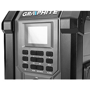 Радиостанция для стройплощадки Graphite Energy+, 18 В, без батареек