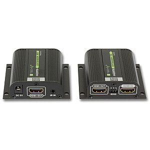 HDMI УДЛИНИТЕЛЬ ЧЕРЕЗ ВИТУЮ ПАРУ CAT6/6A/7 RJ45 40M EDID IR POE/POC