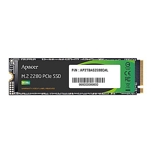 Диск SSD Apacer AS2280Q4L 512 ГБ M.2 PCIe Gen4x4 2280 (3600/3000 МБ/с) 3D NAND