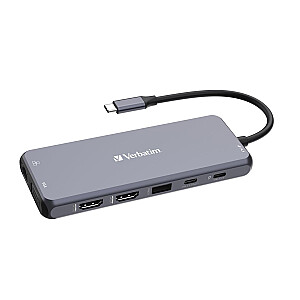 Verbatim USB-C Pro Multiport Hub 14 prievadas CMH-14