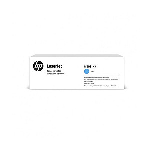 HP 415XH LaserJet dažų kasetė (W2031XH) žalsvai mėlyna