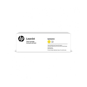 HP 415XH LaserJet (W2032XH) geltona dažų kasetė