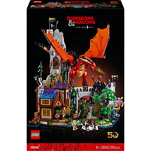 LEGO Ideas 21348 Požemiai ir drakonai: Raudonojo drakono pasaka