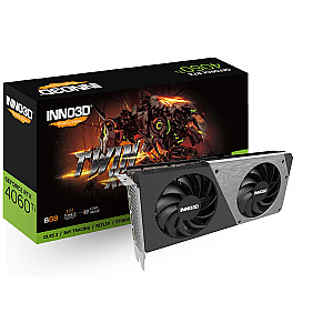 „Inno3D GeForce RTX 4060 Twin X2 8 ГБ GDDR6X DLSS 3“