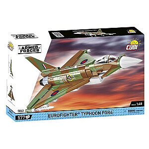 COBI 5843 Вооруженные силы Eurofighter Typhoon FGR4 577 колодки