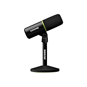 Shure MV6 — кардиоидный динамический микрофон USB-C для геймеров и стримеров