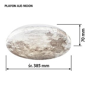 LED lubų šviestuvas Activejet AJE-MOON 24W