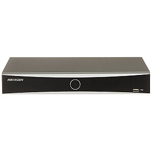 Hikvision NVR DS-7608NXI-K1/Alarm4+1, AcuSense, 8 kanalai, 1 HDD iki 10TB, VGA ir HDMI išėjimai, 80 Mbit/s įvestis/80 Mbit/s išvestis Hikvision