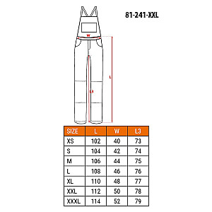 Рабочий комбинезон камуфляжного цвета, размер XXL