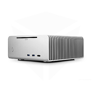 Streacom ST-FC8S Alpha be ventiliatoriaus HTPC aliuminio dėklas – sidabrinis