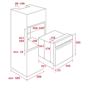 СТАНДАРТНАЯ ПЕЧЬ HRB 6300 VN